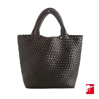 Shiraleah Blythe mini woven tote NEW 15 x 10.5