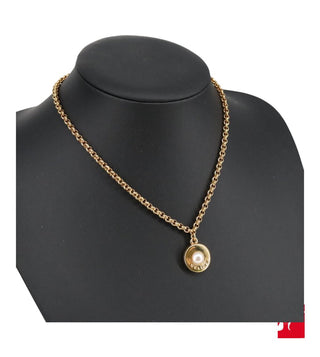Celine pearl and gold necklace 15.7L