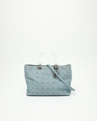 Image of a Christian Dior Lady bag in denim