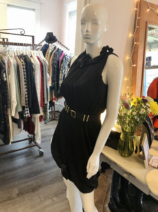 Fendi Fortuny pleated cocktail dress