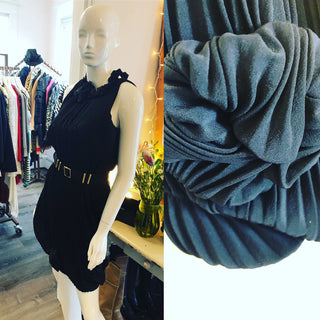 Fendi Fortuny pleated cocktail dress