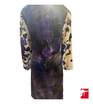 Dries Van Noten silk watercolor dress size 38/4