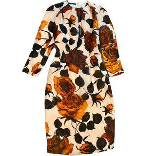 Emilia WIckstead silk chiffon midi dress size UK 8/US 4