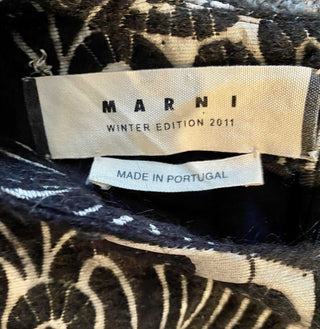 Marni wool matelasse dress size 2