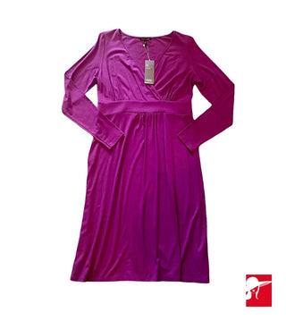 Eileen Fisher v-neck jersey dress NWT size S