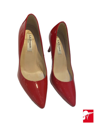 L.K. Bennett Florete Pillar Box pump size 35.5
