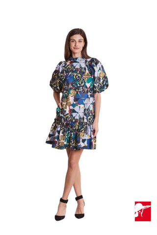 Tyler Boe Sammy Floral Skimmer dress NEW size L