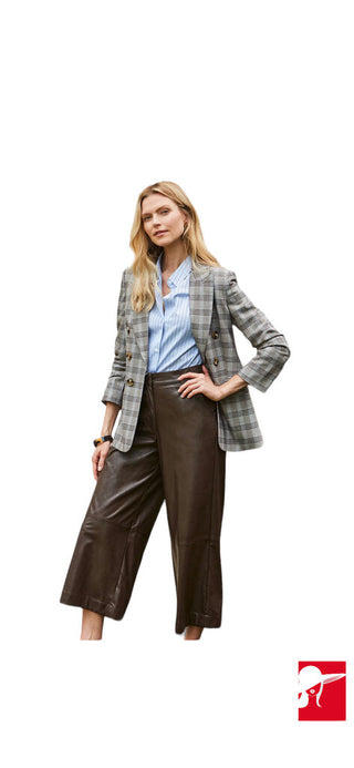 Tyler Boe Blair menswear ruched sleeve blazer NEW size 12