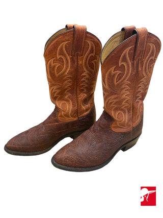 Tony Lama exotic cowboy boots men's size 8.5 D
