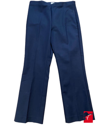 ecru cropped stretch pant size 2