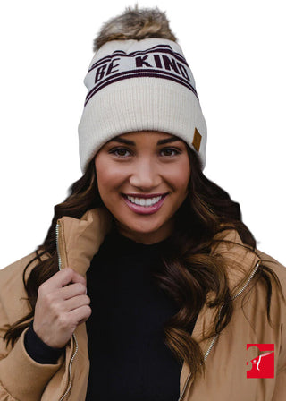 Be Kind beanie Cream NEW
