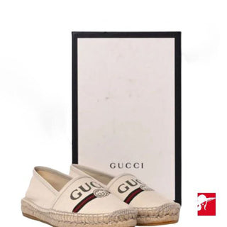 Gucci canvas espadrilles Greggio NEW size 38.5