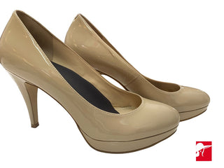 Enzo Angolini patent platform pumps size 8