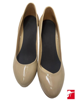 Enzo Angolini patent platform pumps size 8