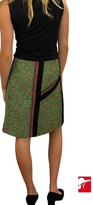 Prada brocade mni skirt size 38/US 2