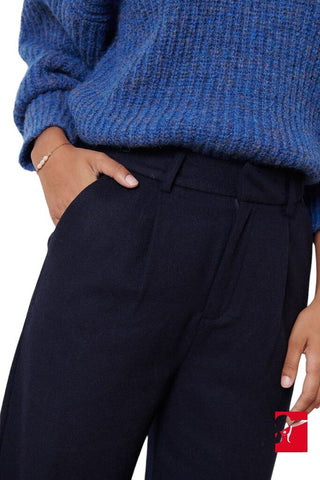 Garance Paris Toby wool blend wide leg pants NEW size L