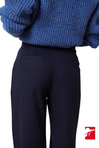 Garance Paris Toby wool blend wide leg pants NEW size L