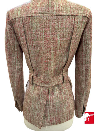 M Missoni wool-blend belted blazer size US 6/fits 4