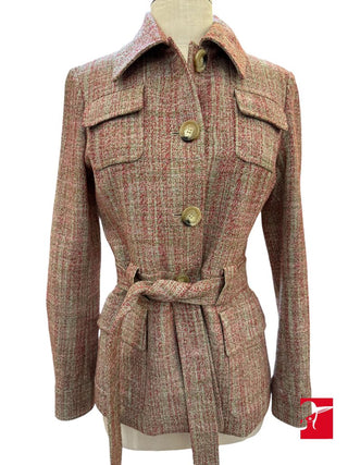 M Missoni wool-blend belted blazer size US 6/fits 4