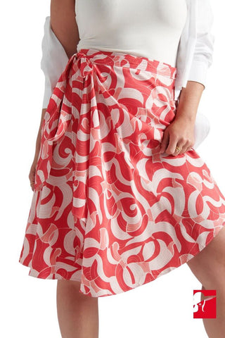 Pari Passu Adrian Bias Wrap skirt NEW size 16