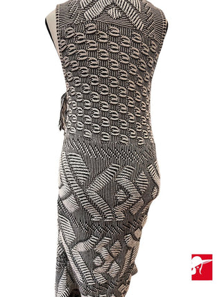 Laura Siegel alpaca fringe dress size XS/S