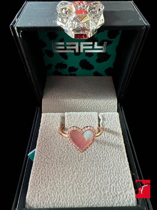 Effy Jewelry14K Rose Gold Mother of Pearl ring NWT