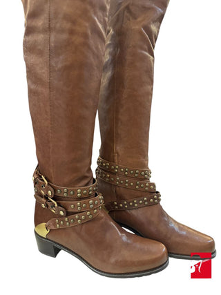 Stuart Weitzman Yeeha otk leather boots NIB