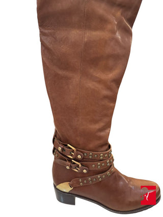 Stuart Weitzman Yeeha otk leather boots NIB