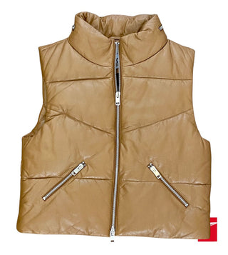 Walter Baker Landon leather vest size S