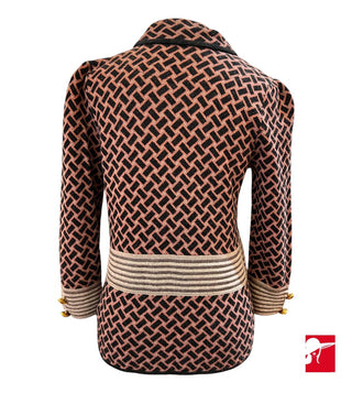 liaMolly cotton/wool knit cardigan blazer