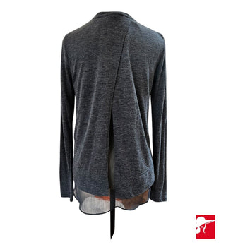 Vanessa Virginia mixed media cardigan