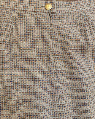 Chanel vintage wool/silk tweed skirt size 36/fits US 2