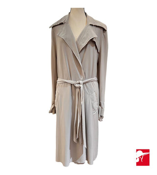 Norma Kamali duster jacket w/belt size S