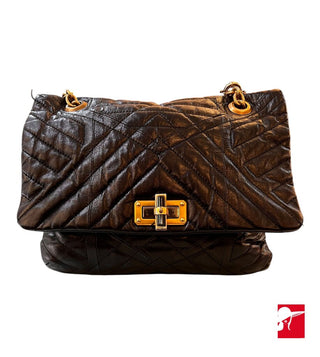 Lanvin Happy leather shoulder bag