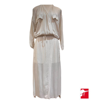 Helmut Lang elastic waist midi dress size 2
