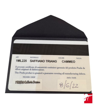 Prada Saffiano wallet