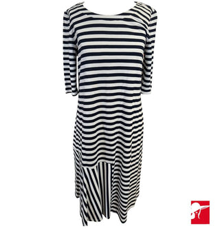 Weekend Max Mara Dindi striped dress NWT size L