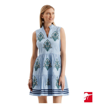 Tyler Boe Amelia chambray dress NEW with tags size S