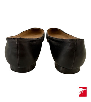 Manolo Blahnik silver cap toe flats size 36/US 6