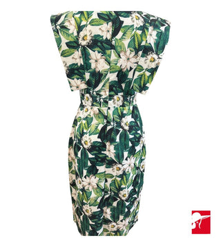 Beulah bib front floral dress NWT size S
