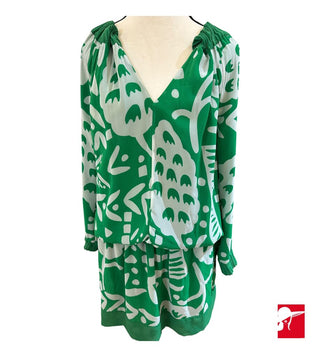 Diane Von Furstenberg Mikino drop waist dress size 6
