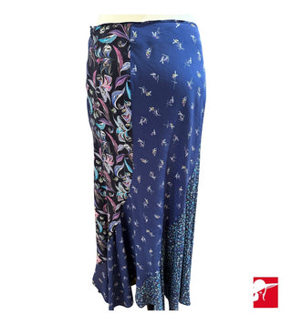 Robert Graham silk midi skirt size 6