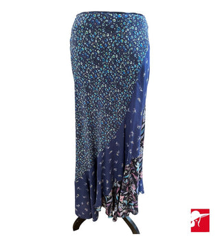 Robert Graham silk midi skirt size 6