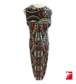 Marie Oliver silk midi dress size S
