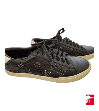 Saint Laurent glitter star sneakers size 41/US 9.5