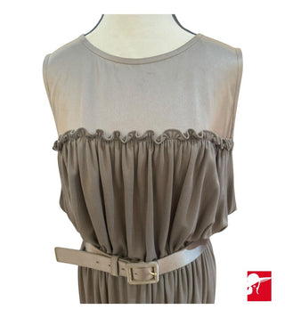 St. John Couture matte jersey gathered gown NWT size 10