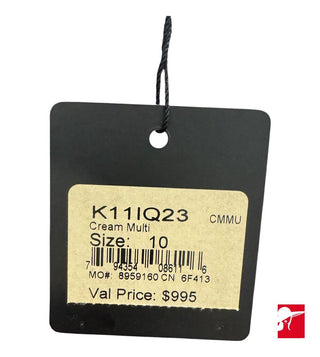 St. John silk shift dress NWT size 10