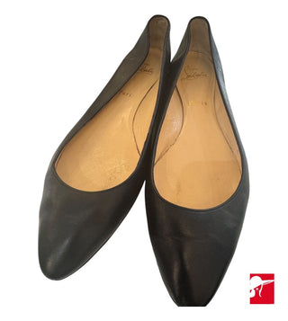 Christian Louboutin LaBalla leather ballet flats size 41/US 10.5