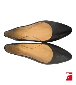 Christian Louboutin LaBalla leather ballet flats size 41/US 10.5