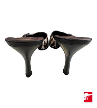 Donald J. Pliner calf hair mules size 6